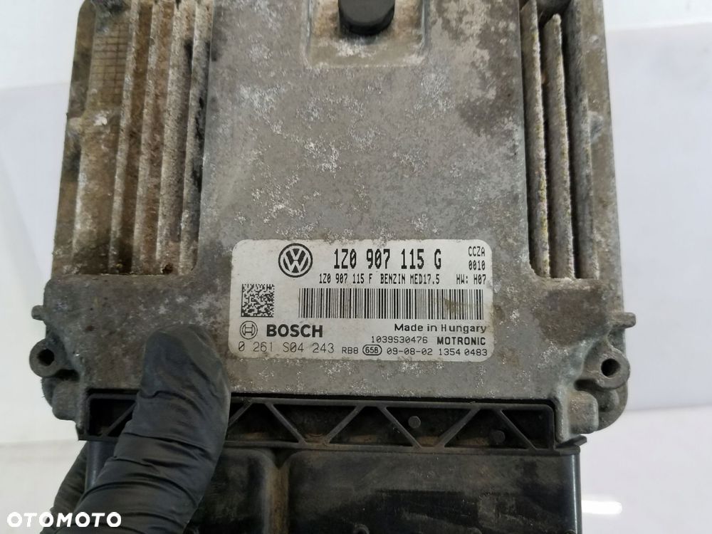 komputer silnika skoda octavia ii lift 2.0 tfsi 1z0907115g - 3