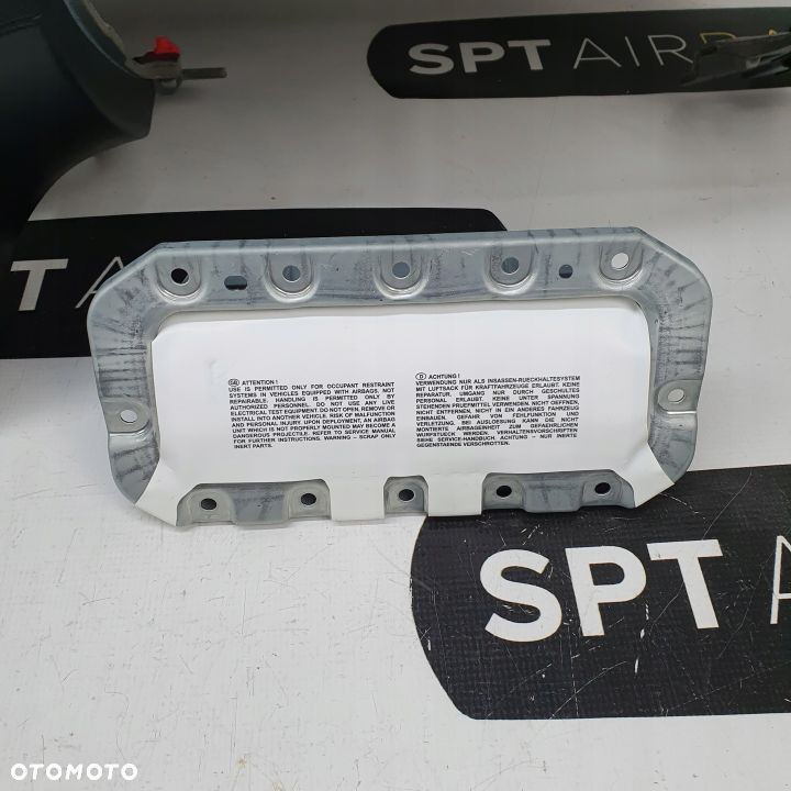 BMW F30 F31 SKÓRA DESKA ROZDZIELCZA KONSOLA KOKPIT PULPIT PODUSZKI AIRBAG AIR BAG NAPINACZE KIT SET - 10