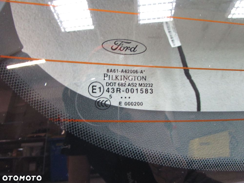 FORD FIESTA VII MK7 LIFT 12-17 KLAPA BAGAZNIKA TYL SZYBA FROZEN WHITE H7 DO ZALOZENIA - 7