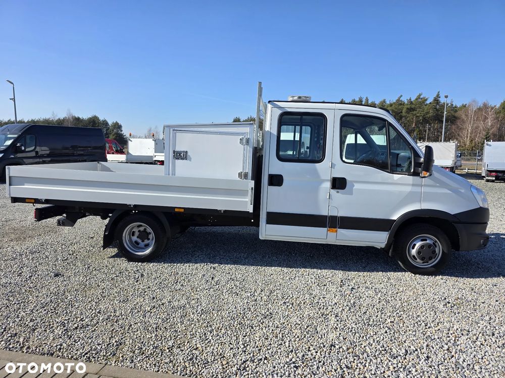 Iveco 35C17 3,0 HPI 170 KONNA DOKA BRYGADÓWKA 7 OSOBOWA 3,2M SKRZYNIA KLIMA 147T/KM PRZEBIEGU GWARANCJA BLIŻNIAKI DO 3,5T WEBASTO - 6