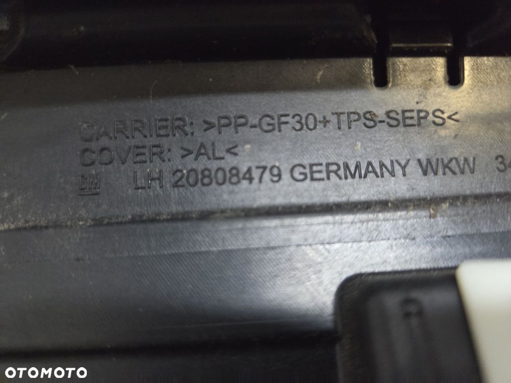 OPEL ZAFIRA C LISTWA SZYBY CZOŁOWEJ LEWA 20808479 KOD LAKIERU Z190 - 6
