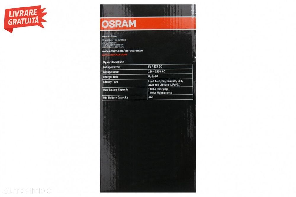 Redresor auto Osram BATTERYcharge 906 OEBCS906 - 8