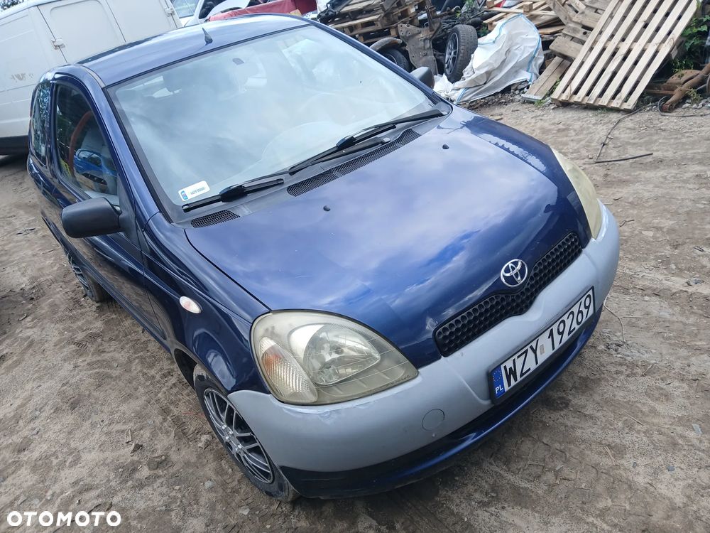 toyota yaris I 8p4 8s6 maska zderzak lampa grill błotnik drzwi zbiornik paliwa szyba lusterko
