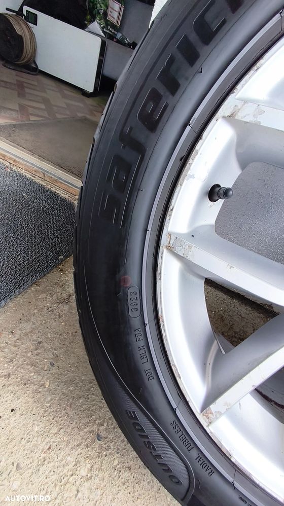 Set jante BMW Style 308  X3 F25 X4 F26 18 x8 J ET43 cu anvelope vara245/50/18 - 7