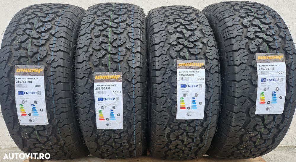 235/55 R18, 100H, UNIGRIP, Anvelope All Terrain M+S, Protectie janta - 1