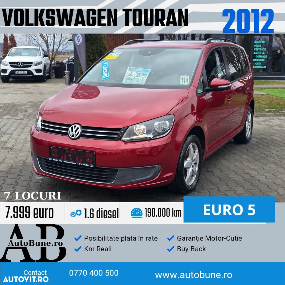 Volkswagen Touran 1.6 TDI DPF BlueMotion Technology Highline - 1