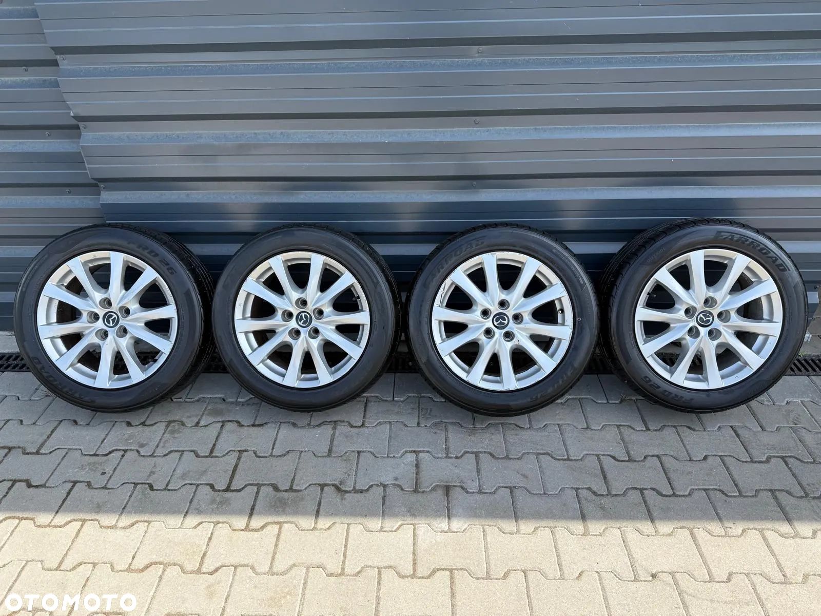 MAZDA 6 GJ ALU FELGI 7,5Jx17 ET50 5x114,3 9965077570 OPONY 225/55/17 2023r - 1