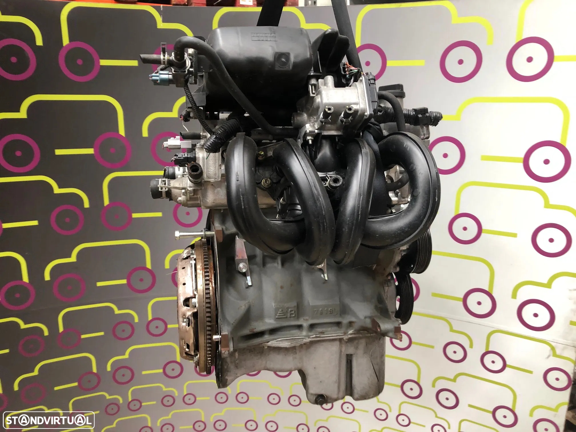Motor Toyota Yaris 1.3 i 87cv de 2008 - Ref. 2SZ  -  NO. 20337 - 4