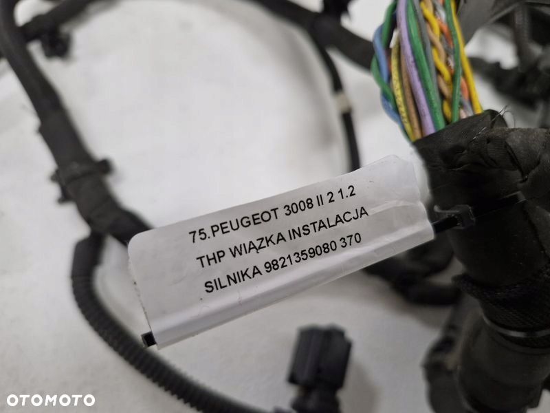 PEUGEOT 3008 II 2 1.2 THP WIĄZKA INSTALACJA SILNIKA 9821359080 - 7