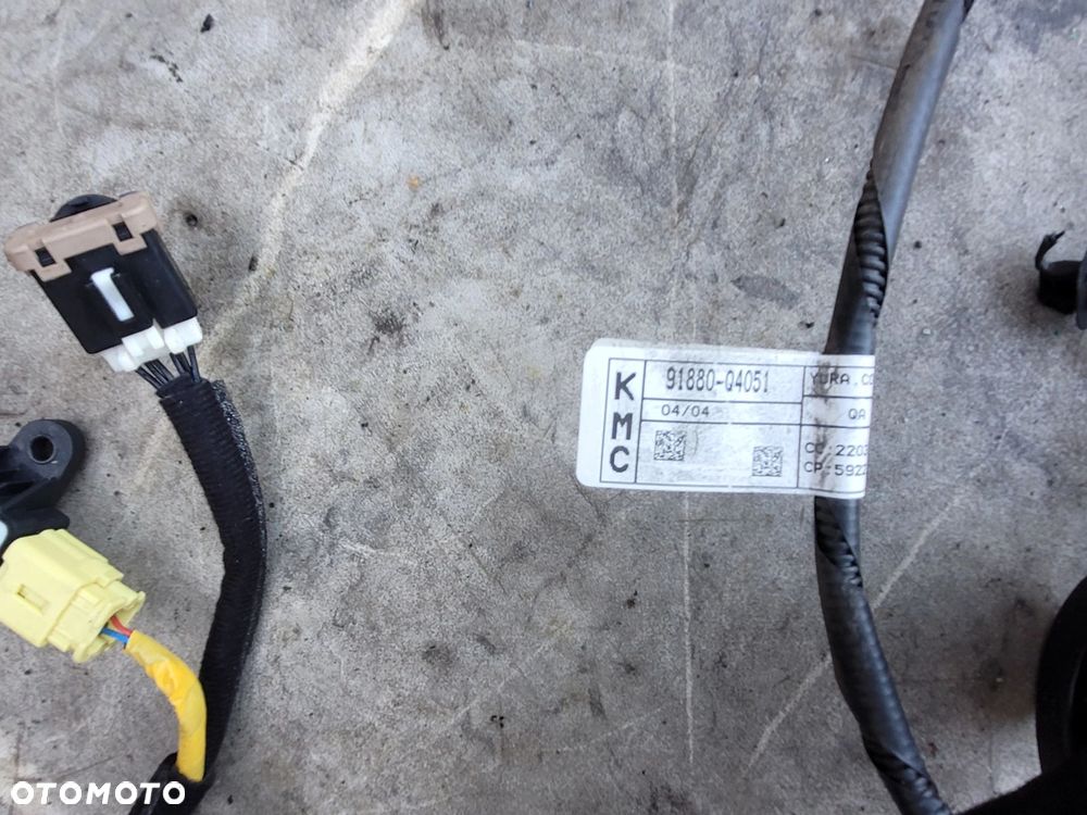 WIĄZKA INSTALACJII ZDERZAKA KIA NIRO I LIFT EV EUROPA 91880-Q4051 - 2
