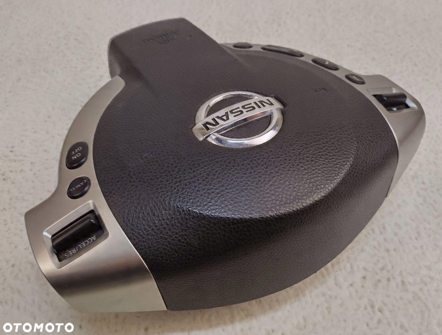 NISSAN QASHQAI 1 I J10 06-13 PODUSZKA POWIETRZNA AIRBAG KIEROWCY 98510JD16D - 4