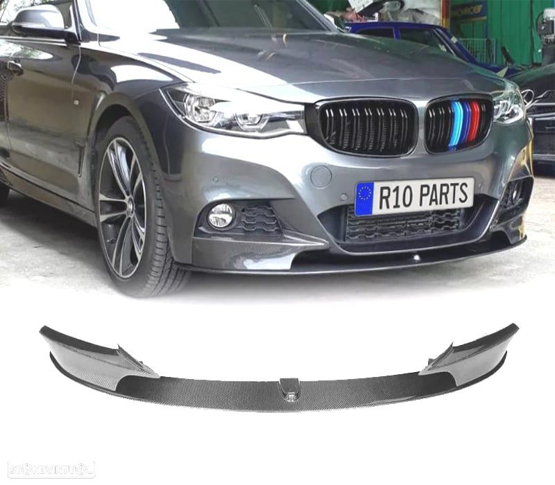 SPOILER LIP BMW SÉRIE 3 GT F34 13-19 LOOK M PERFORMANCE CARBONO - 1