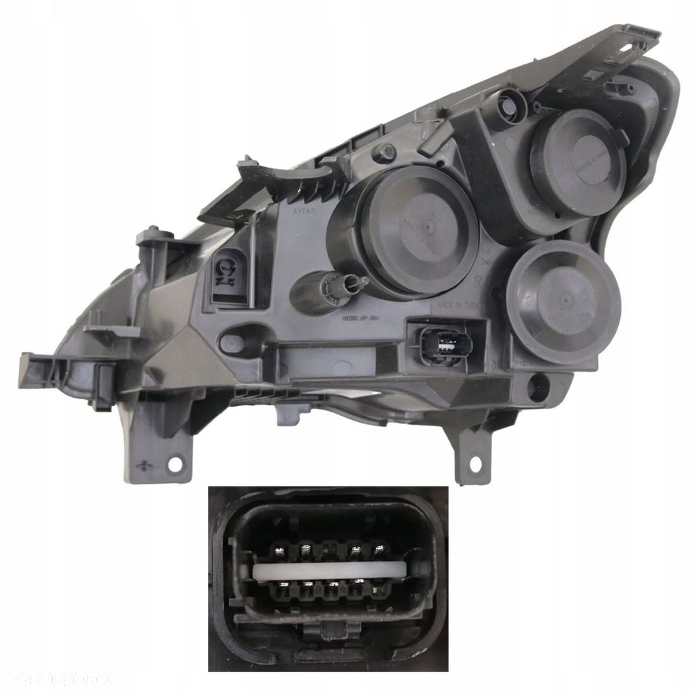 Reflektor Lampa Citroen Berlingo 2008-2018 Peugeot Partner 2015-2018 Lift R - 2