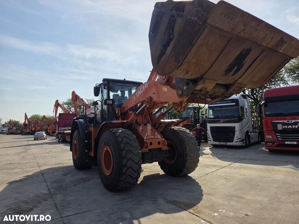 Hitachi ZW310-6, 2020, 6.209ore, CUPA 5mc, CUPLA RAPIDA, virare cu JOYSTICK, Masa operationala 28tone, anv MICHELIN 70%-ok, Gresare automata, camera spate, CANTAR, aer conditionat, STARE FOARTE BUNA, computer romana, posibil leasing 4 ani-PROMOTIE 119.500Eur - 9