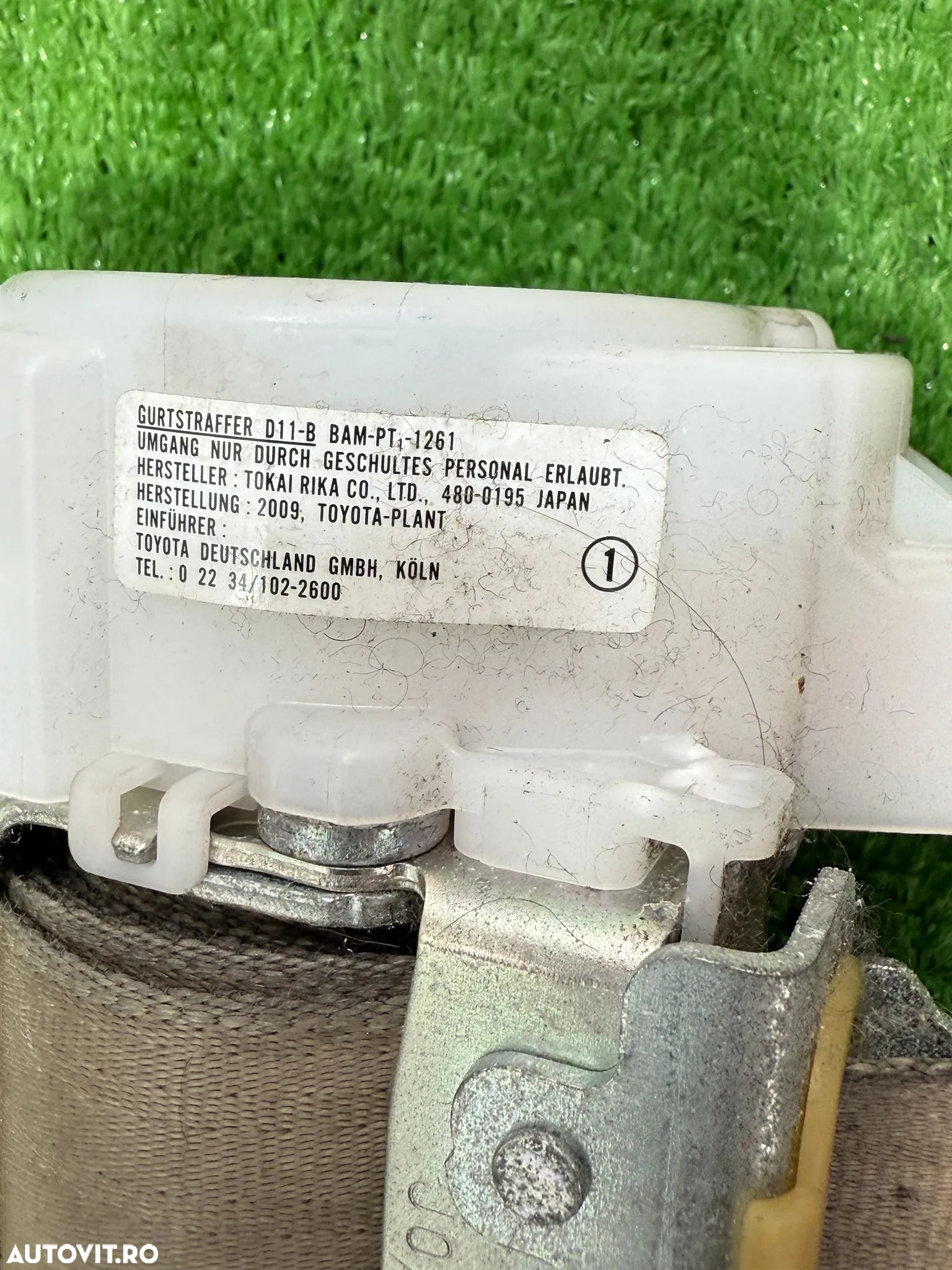 CENTURA SIGURANȚĂ FATA DREAPTA LEXUS GS 300 III 2009 3.0 BENZINA COD OEM 2J090331 BAM-PT1-1261 2005-2011 - 7