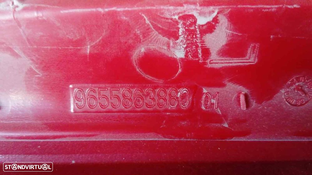 FAROLIM TRASEIRO ESQUERDO CITROEN C4 COUPÉ 2005 -9655863880 - 3