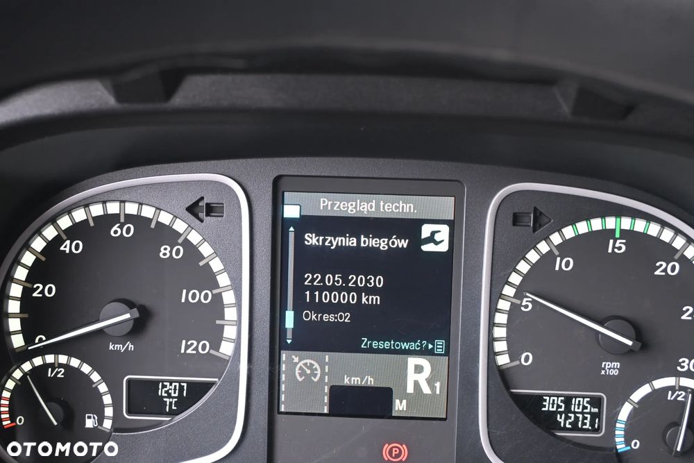 Mercedes-Benz Atego kontener 7,25 - 21