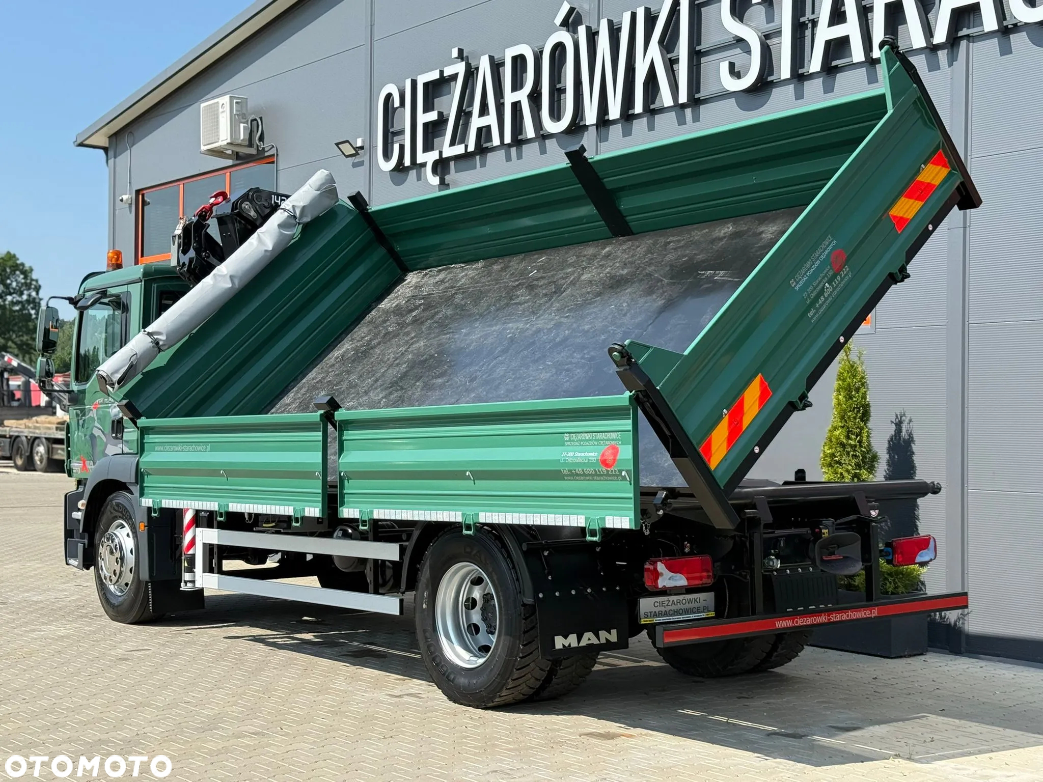 MAN TGM TGL TGS 18.250 // E5 // wywrotka 3-S + HDS HMF 1420 - K2 // budowlanka // energetyka //żuraw dzwig kran crane // Świeżo sprowadzony - 19