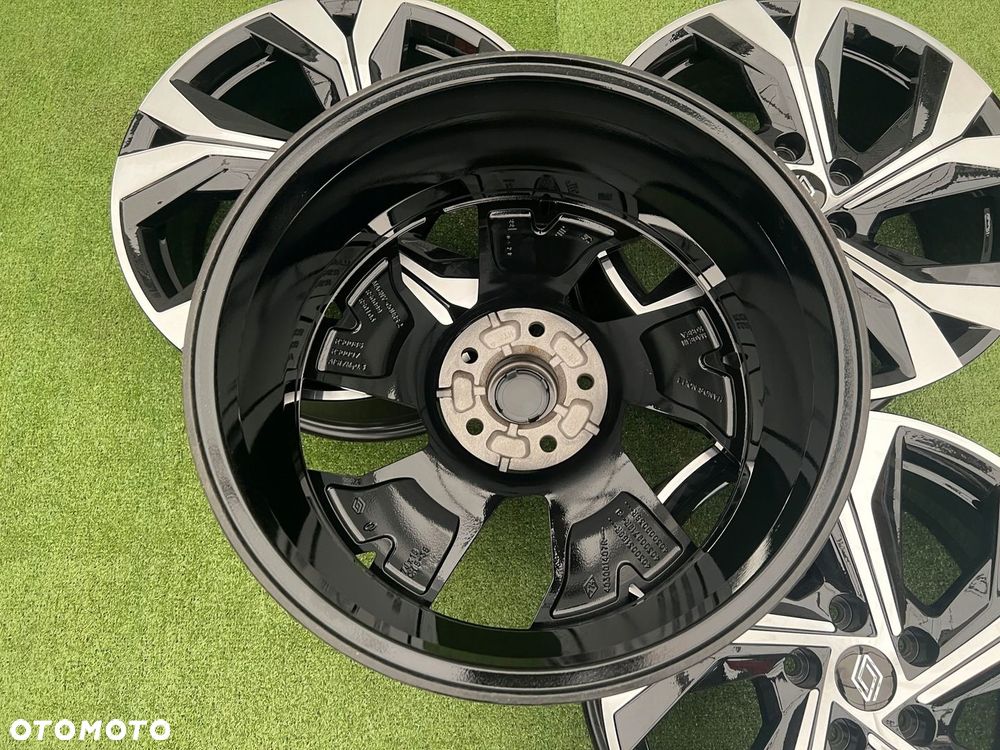 KOMPLET FELG FELGI RENAULT CAPTUR II 2 KADJAR MEGANE 18 ET35 ORYGINALNE - 9