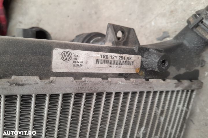 Radiator apa racire motor 1K0121251AK Volkswagen VW Passat B6 [2005 - - 1