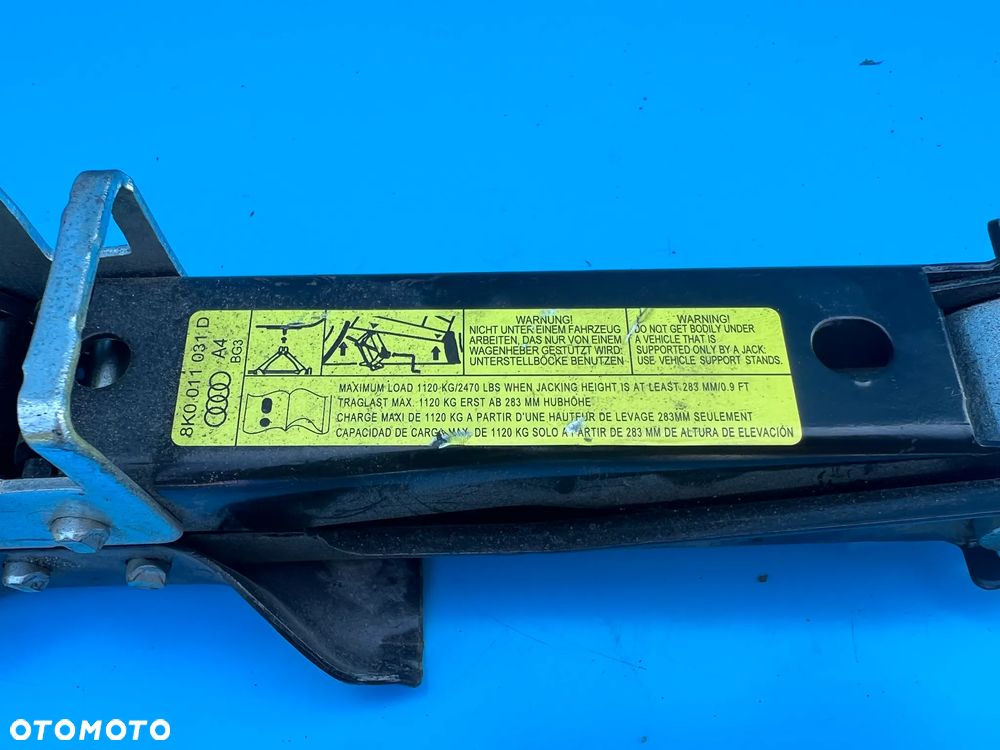 LEWAREK PODNOŚNIK AUDI A4 B8 A5 8T 8K0011031D - 2