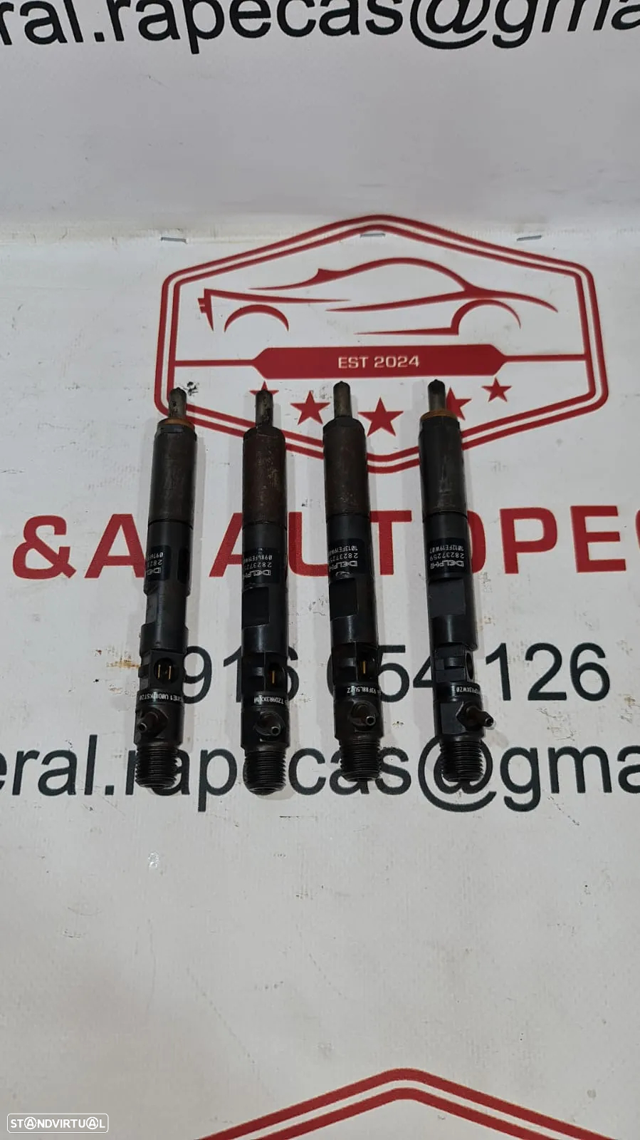 Conjunto de Injetores Renault Clio 3 III 1.5 DCI Ref H82008279652837259 Delphi Original - 3