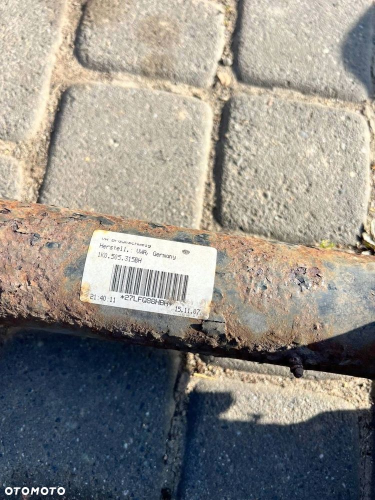 Audi TT TTS Mk2 2008 1K0 505 315 BH Rama pomocnicza tylna BELKA TYŁ - 2