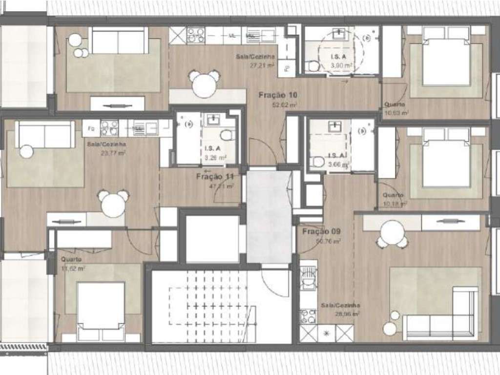 Apartamento T1 novo no Centro Histórico do Porto - Grande imagem: 4/4