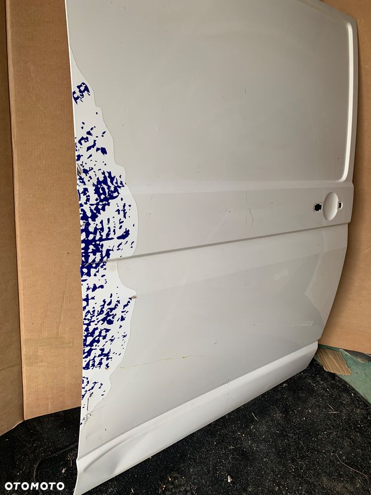 Drzwi boczne przesuwne prawe VW T6 T5 pełne białe - 2