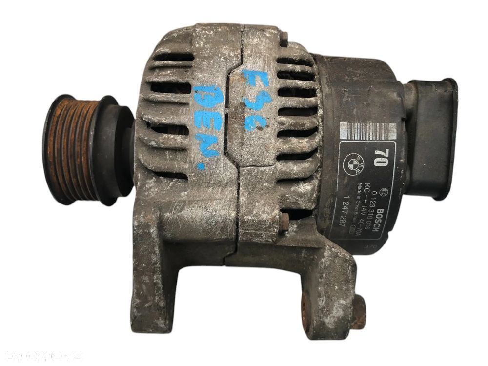 P-3220. Alternator 6PK 70A 0123310006 BMW E36 1.6 Benz (1990–1999) 1247287 - Gwarancja Wysyłka - 9