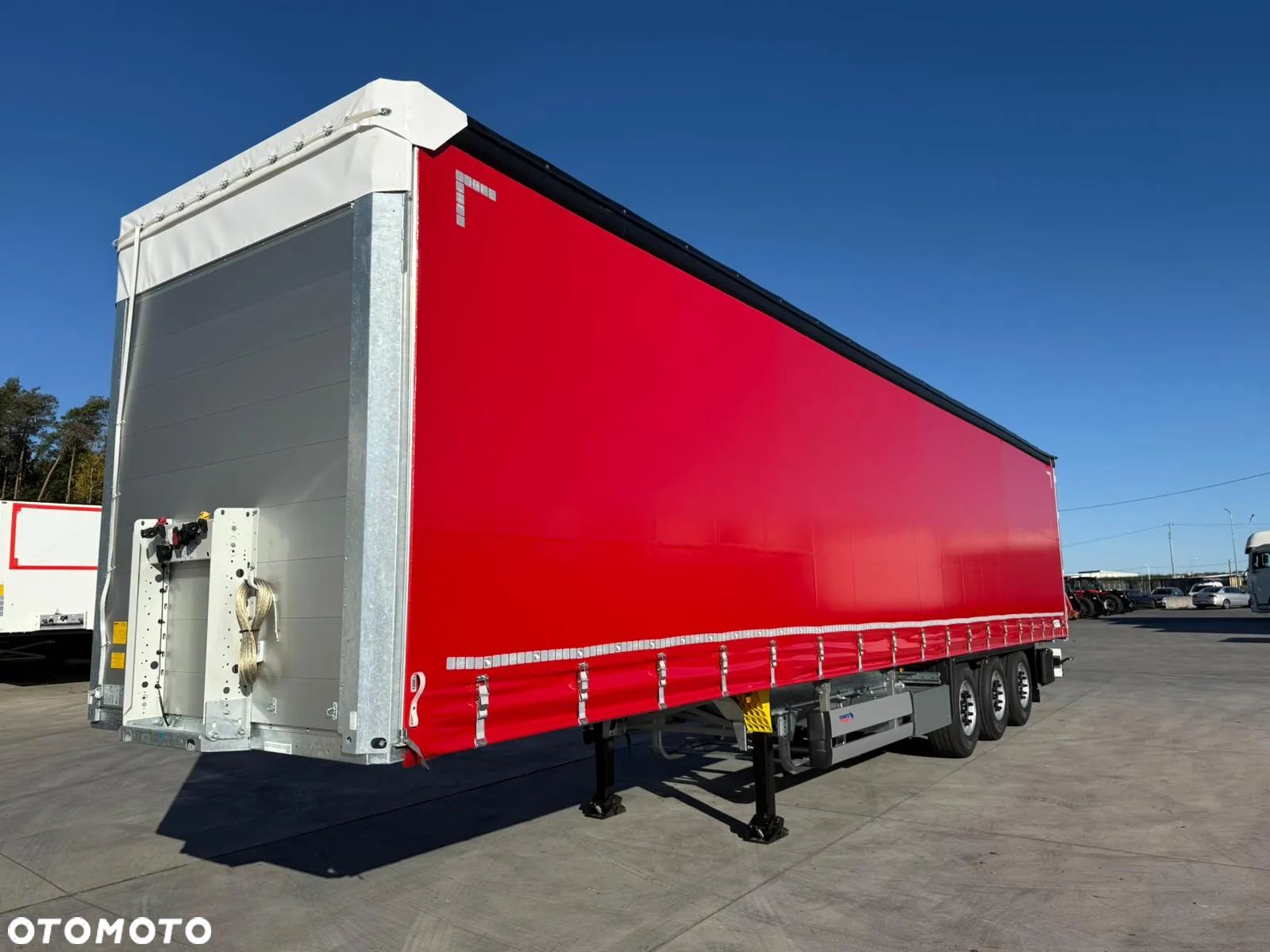 Schmitz Cargobull odbiór w Polsce, nowa naczepa plandeka firanka, 2025r. - 1