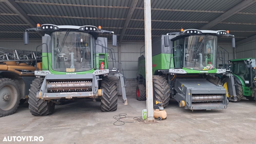 Fendt Combina FENDT 6335C 6,8m + Header Porumb si FS OLIMAC 8 - 9