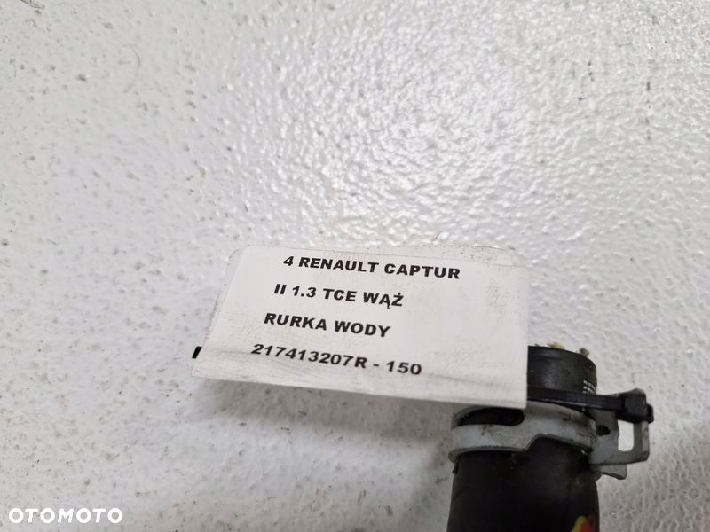 renault captur ii 2 1.3 tce wąż rura przewód wody 217413207r - 4