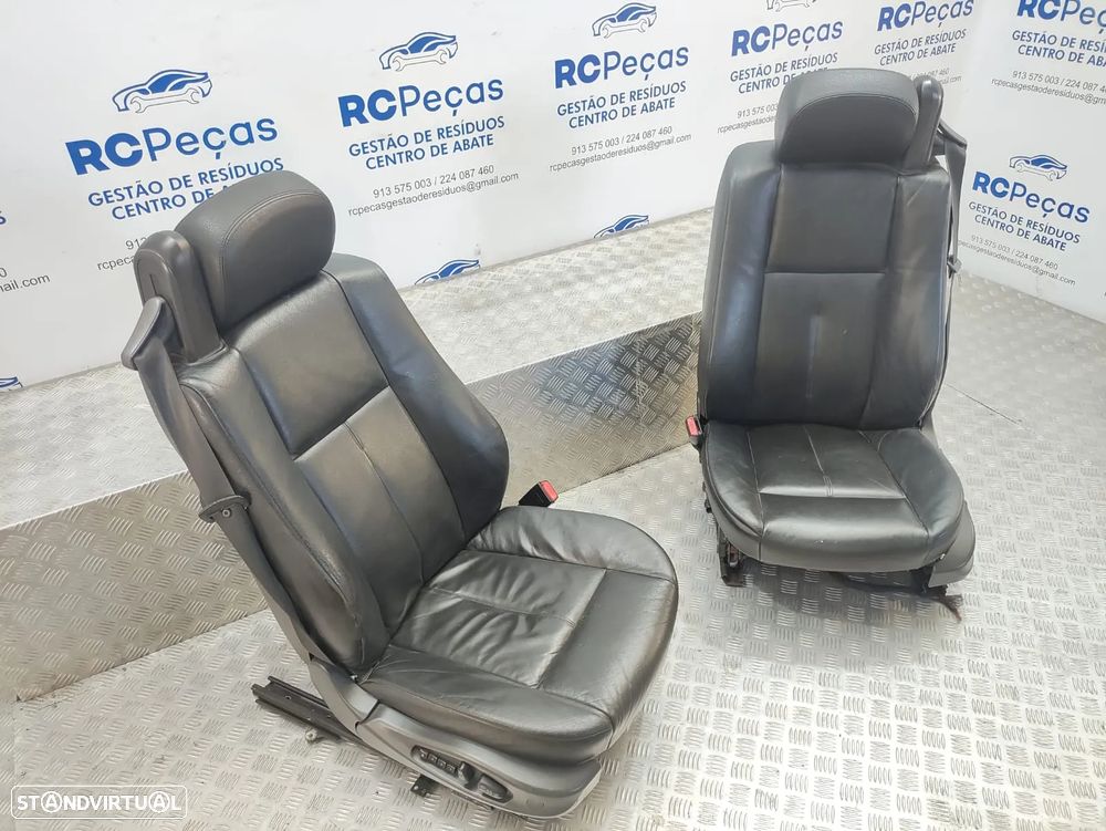 Conjunto Bancos Frente Frontais Pele BMW Serie 6 E64 Cabrio Eletricos 2003 a 2010 - 4