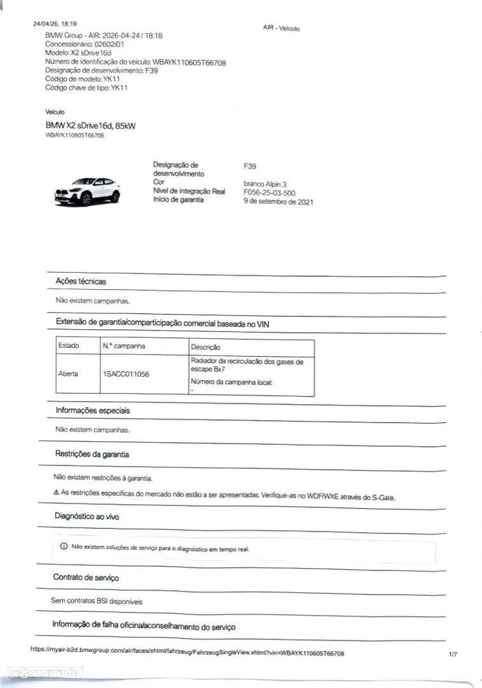 BMW X2 16 d sDrive Auto Pack M - 56