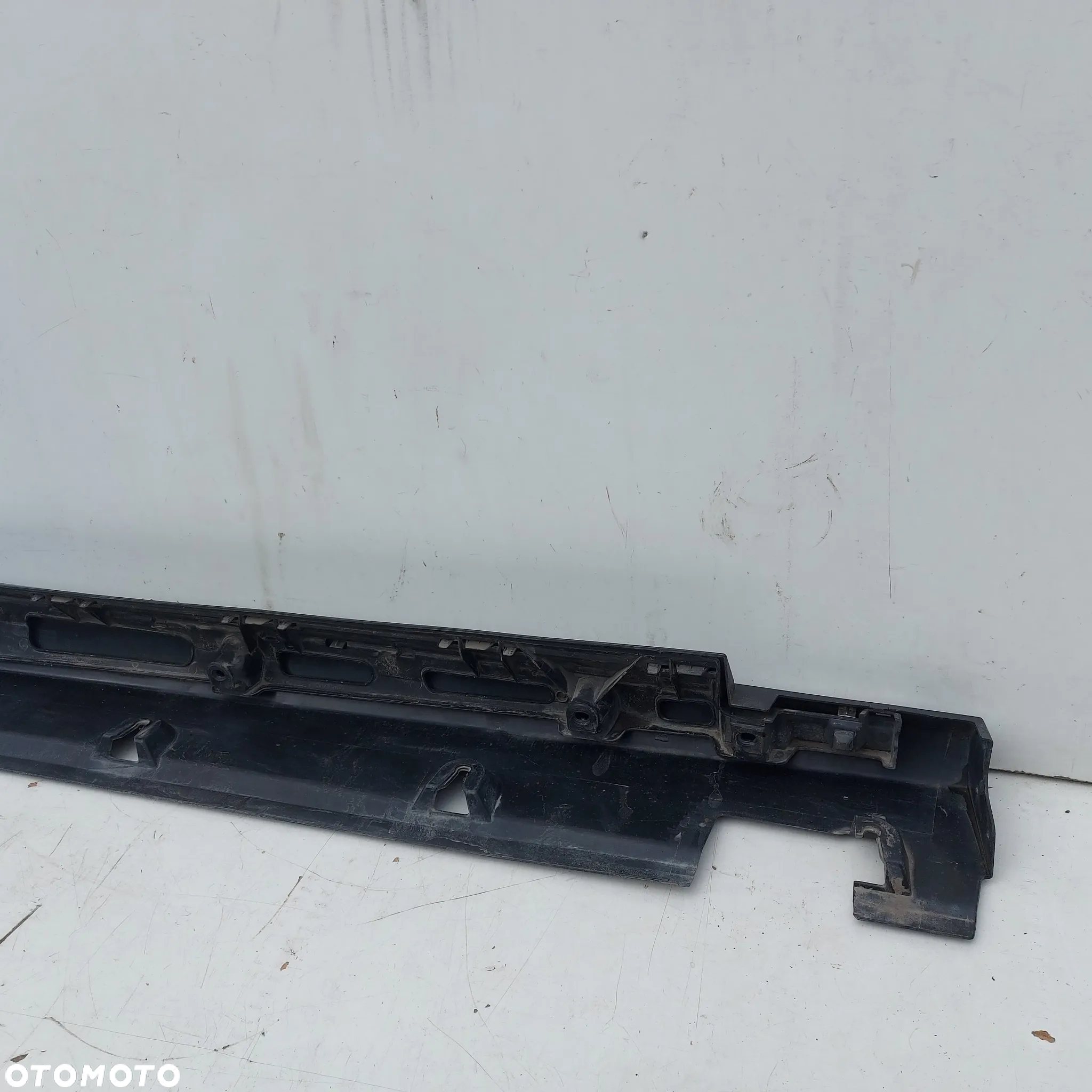 LISTWA PROGOWA LEWA NAKLADA CHROM KOMPLETNA STELAZ MERCEDES ML W166 ORYGINAL DEMONTAZ 1666980054 - 4