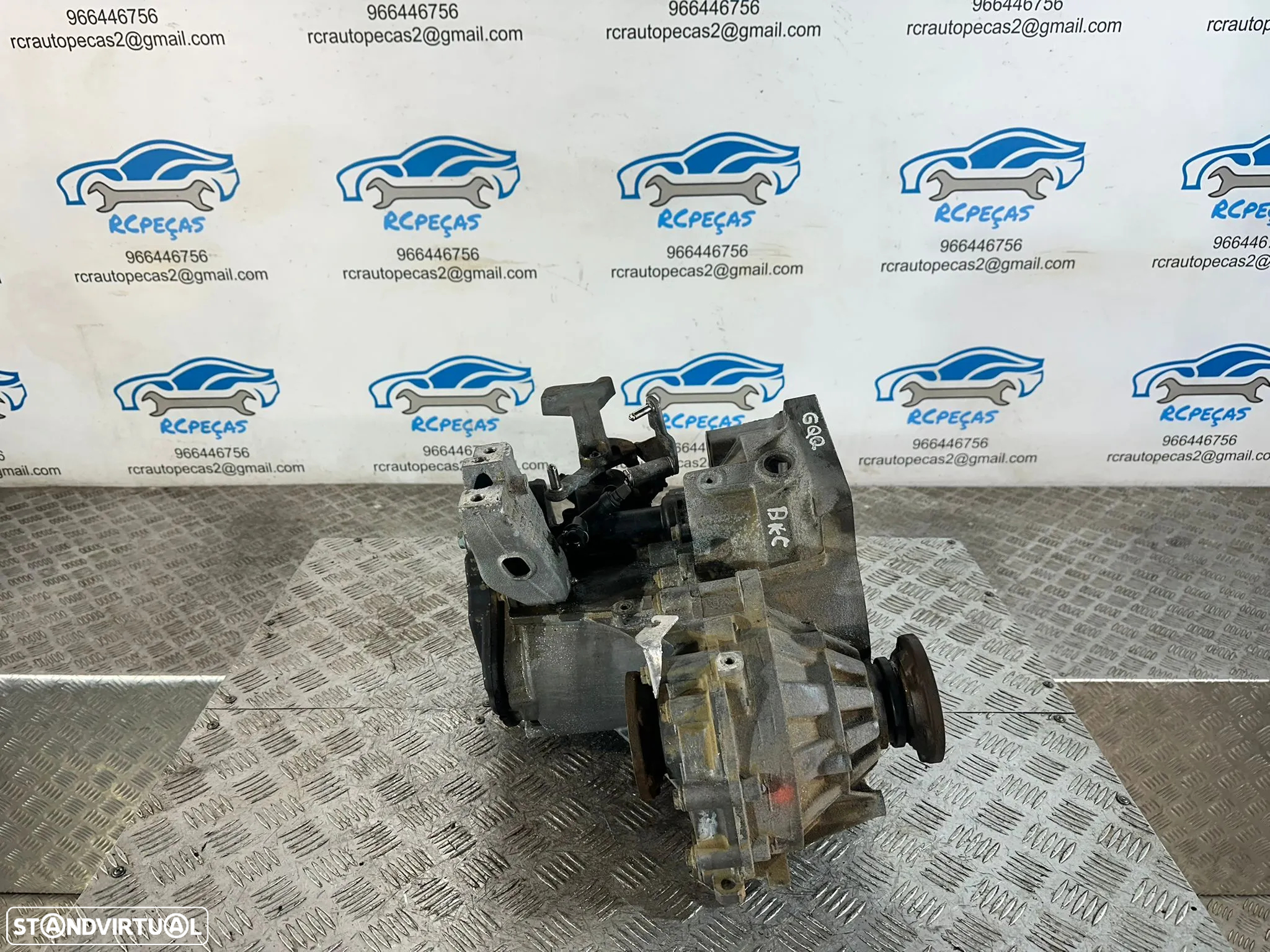.Caixa 5 Velocidades Manual GQQ VW Volkswagen Audi Seat BKC 1.9 TDI 105cv - 7