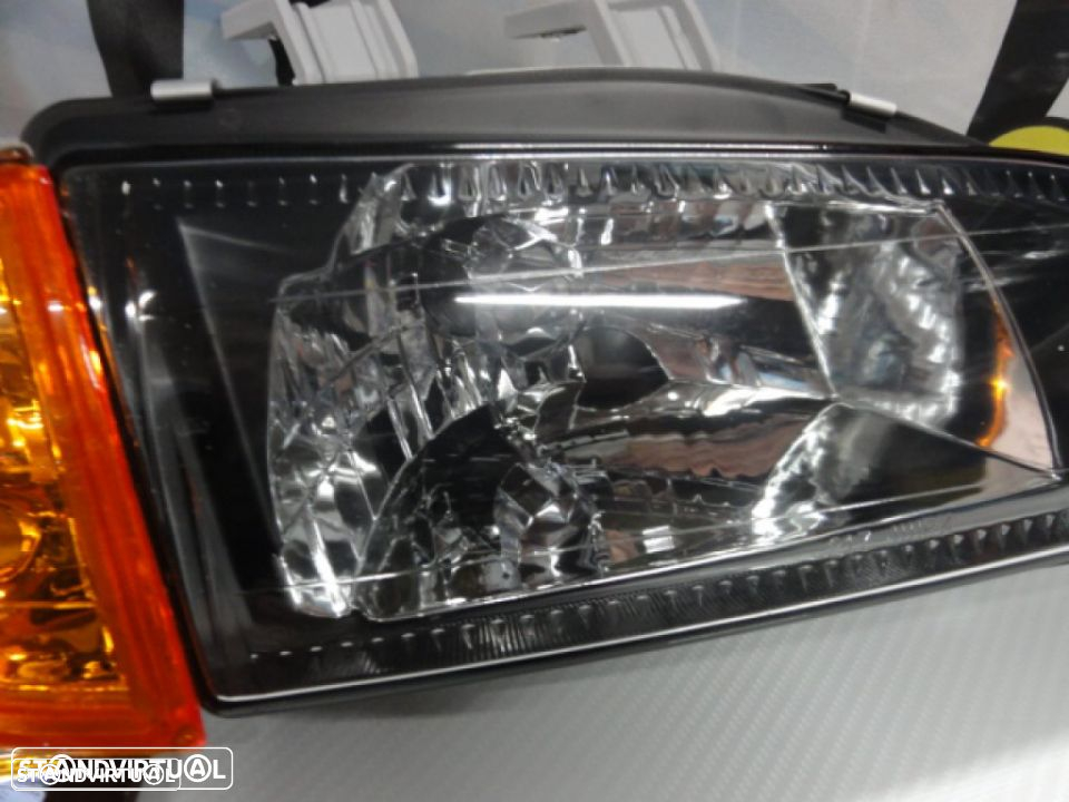 Farois frontais com luz branca 5000k Honda civic 92-95 JDM+piscas frontais eurolook 2, 3 portas  EG3 EG4 EG5 EG6 EJ1 EJ2 - 13