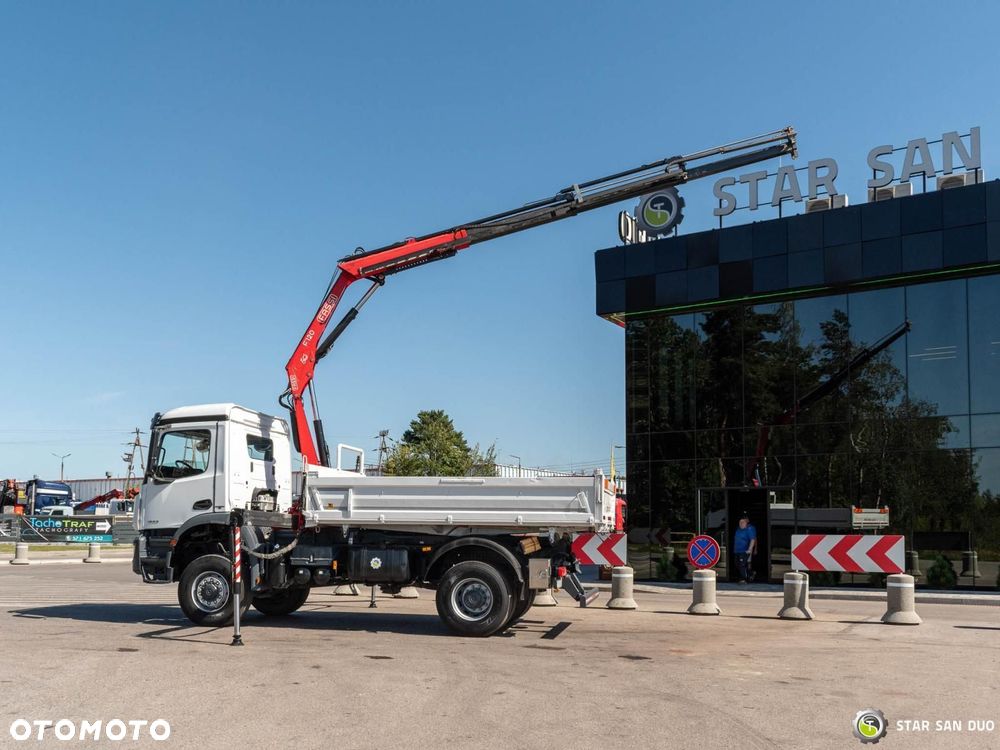 Mercedes-Benz Arocs 1932 4x4 Fassi F120 HDS Wywrotka - 11