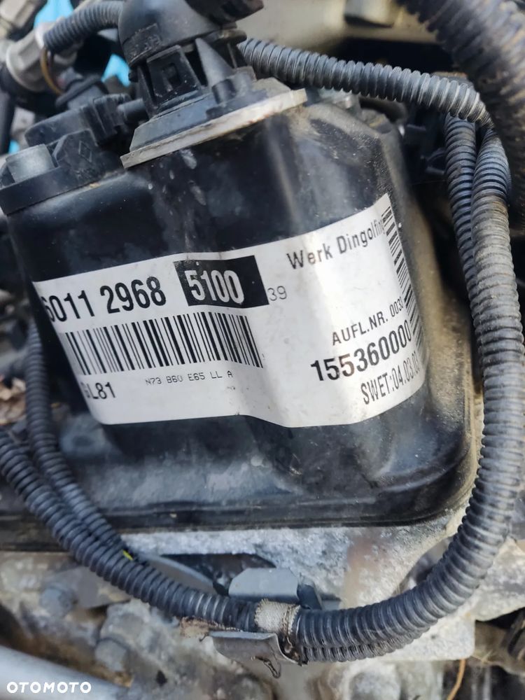 BMW N73 B60 E65 66  V12 kompletny silnik z komputer stacyjka kluczyk sterownik instalacja - 6