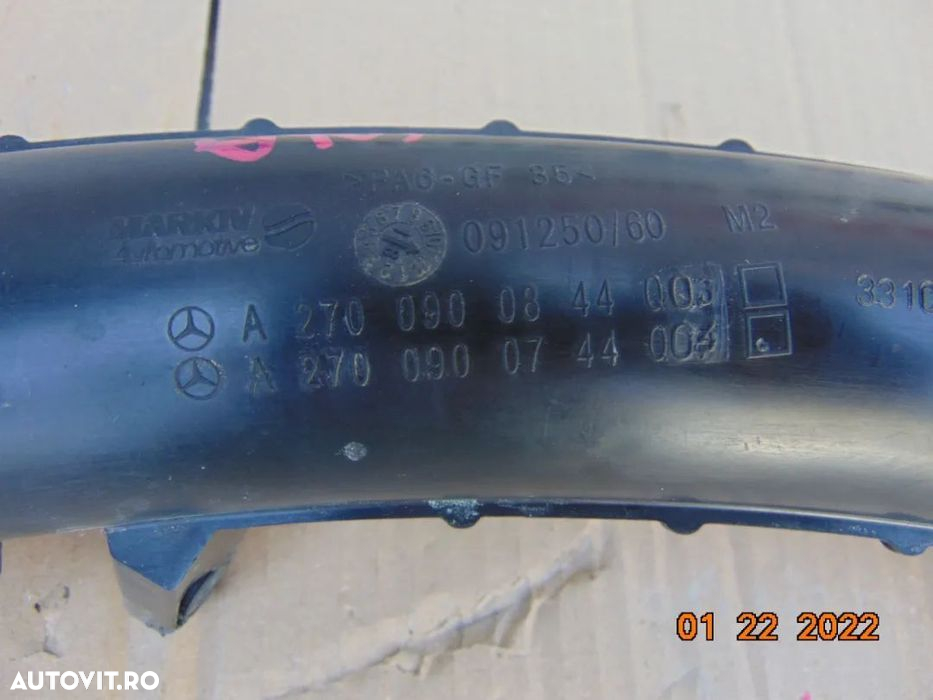 Conducta intercooler mercedes 1.6 benzina CLA w156 x156 GLA w246 w256 - 2