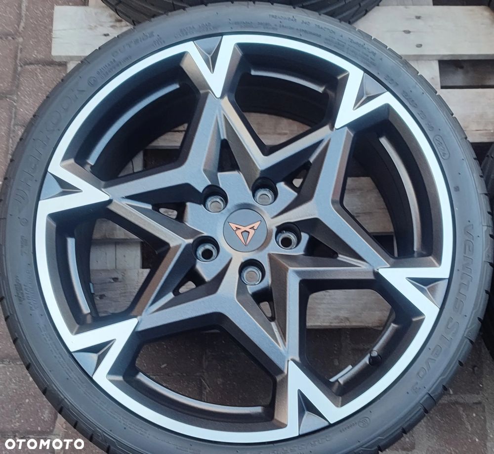 Koła Felgi Aluminiowe Oryg. Cupra Leon Golf VIII 19Cali Hankook 235/55/19 91Y 2024r 7,5mm Nówka Demo !! Starogard Gdański Wysyłka !!! - 2