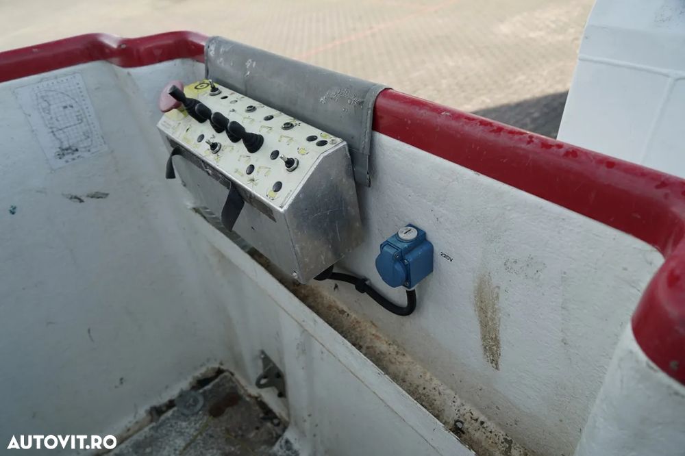 Nissan CABSTAR / ZWYŻKA 16,3 METRÓW / FRANCE ELEVATEUR /  BLIŹNIAK / UDŹWIG - 200 kg / 4 PODPORY / - 24