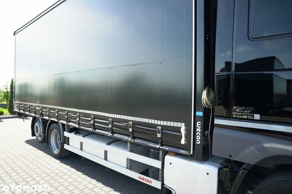 DAF XF 480 / FIRANKA 7,7 M / SSC / 6X2 / KLIMA POSTOJOWA / OŚ PODNOSZONA / - 13