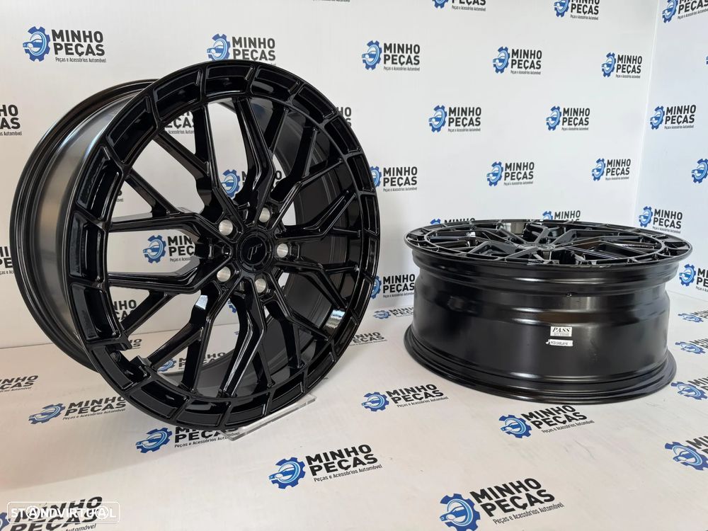 Jantes Japan Racing (JR48) em 20 Preto Brilho - 6