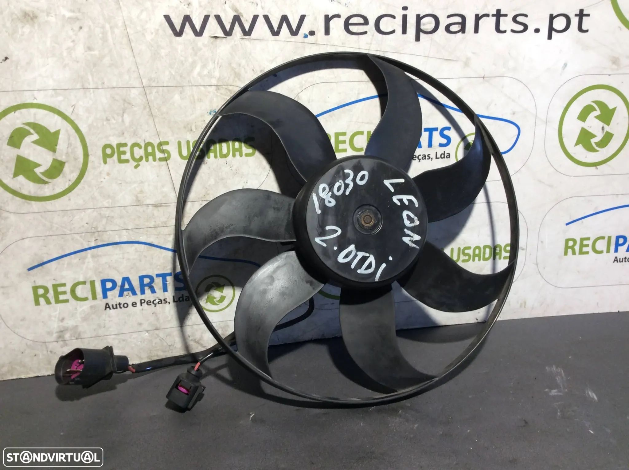 Termo Ventilador Seat Leon 2.0 Tdi 140cv ano 2005 a 2013 - 1