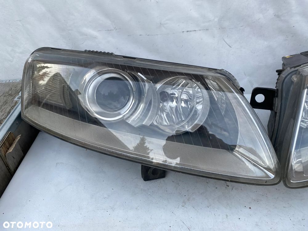 lampy audi a6 c6 bi xenon przed liftem komplet eu całe - 3