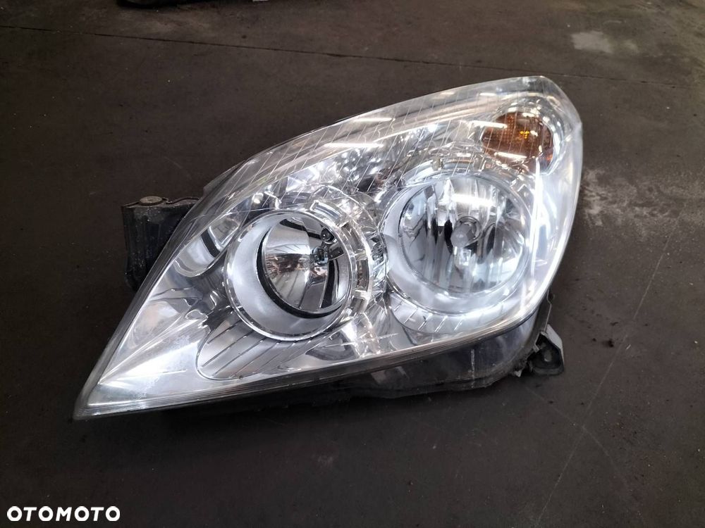 KOMPLETNY PRZÓD MASKA ZDERZAK BŁOTNIK LAMPY OPEL ASTRA H LIFT Z157 - 4