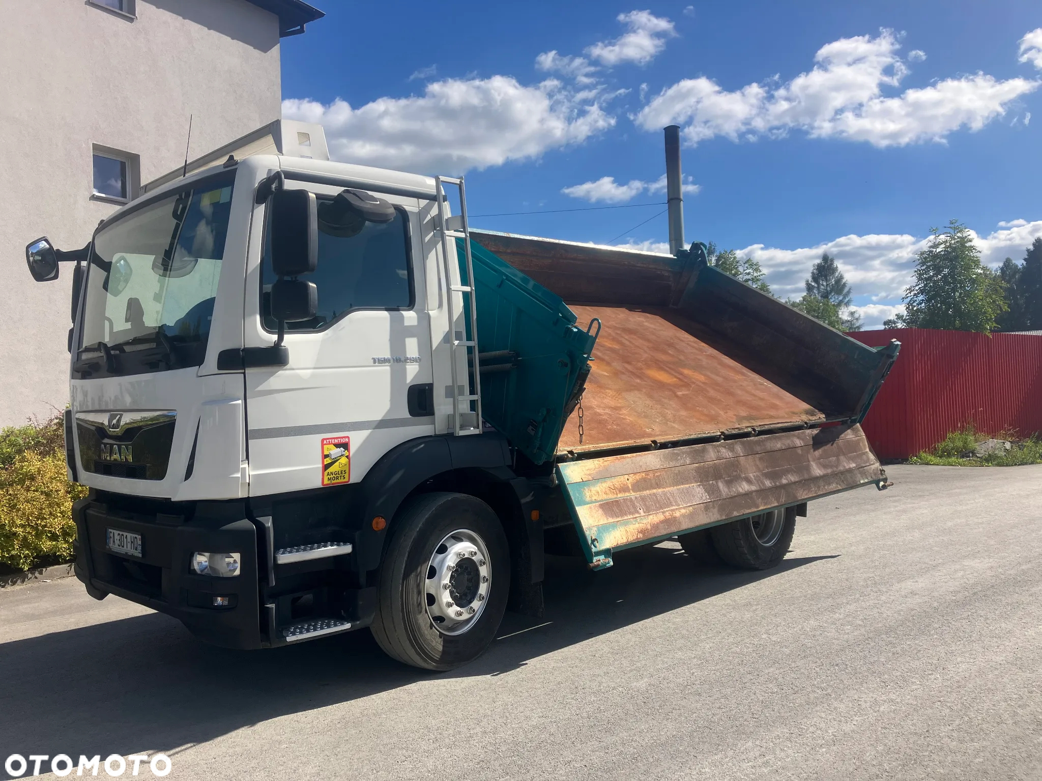 MAN MAN TGM 18.290 kiper MEILLER wywrotka blokada mostu - 10