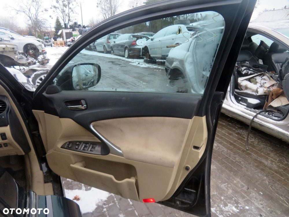 DRZWI PRZEDNIE PRAWE IS II E2 212  CZARNY LEXUS 2005-2010 - 7